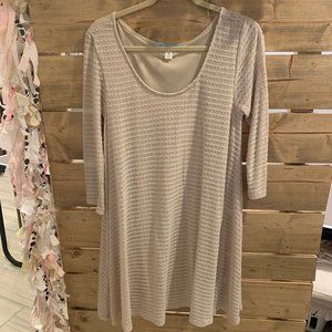 Textured Knit Dress